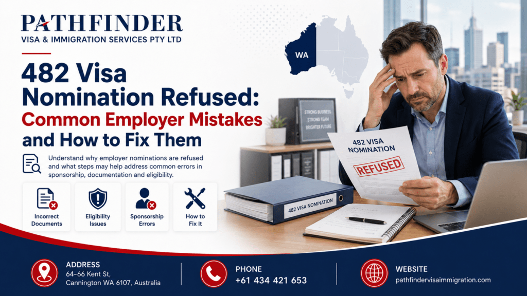 482 visa nomination refused